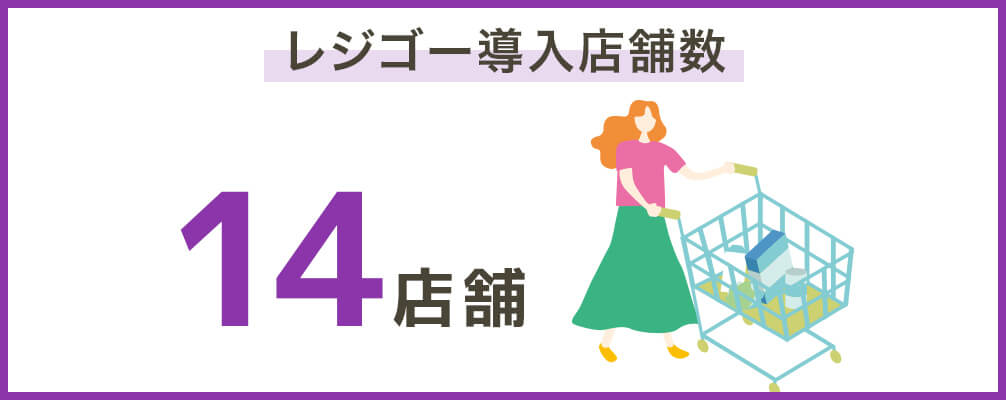 レジゴー導入店舗数